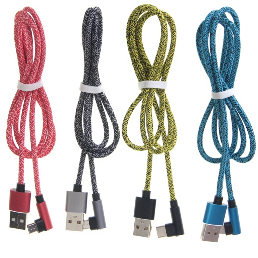300pcs 1M 90 Degree Micro USB Cable Type C Fast Charging Data Sync Cord for IPhone Samsung Huawei USB C Mobile Phone Cables
300pcs 1M 90 Degree Micro USB Cable Type C Fast Charging Data Sync Cord for IPhone Samsung Huawei USB C Mobile Phone Cables