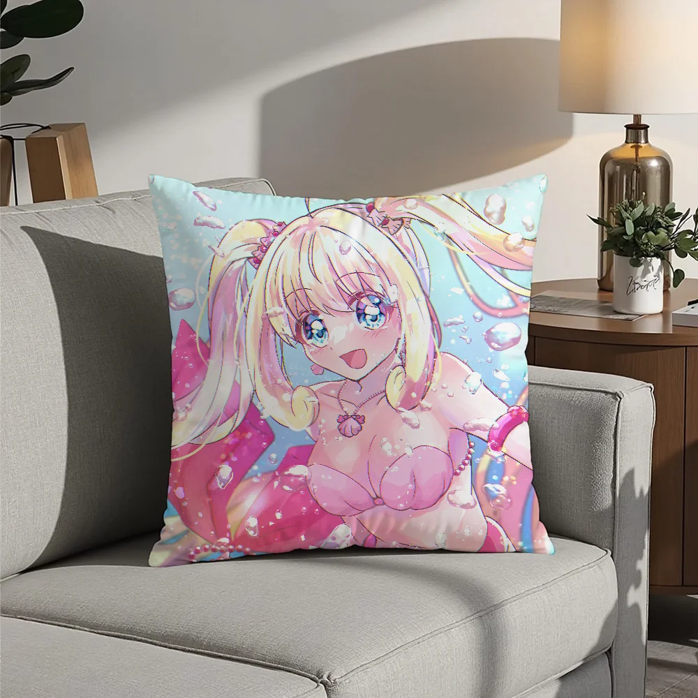 Mermaid Melody Pichi Pichi Pitch Pillow Case Plush Fabric Soft Pillowcase Double Sided Print Cushion Cover Household Gifts
Mermaid Melody Pichi Pichi Pitch Pillow Case Plush Fabric Soft Pillowcase Double Sided Print Cushion Cover Household Gifts