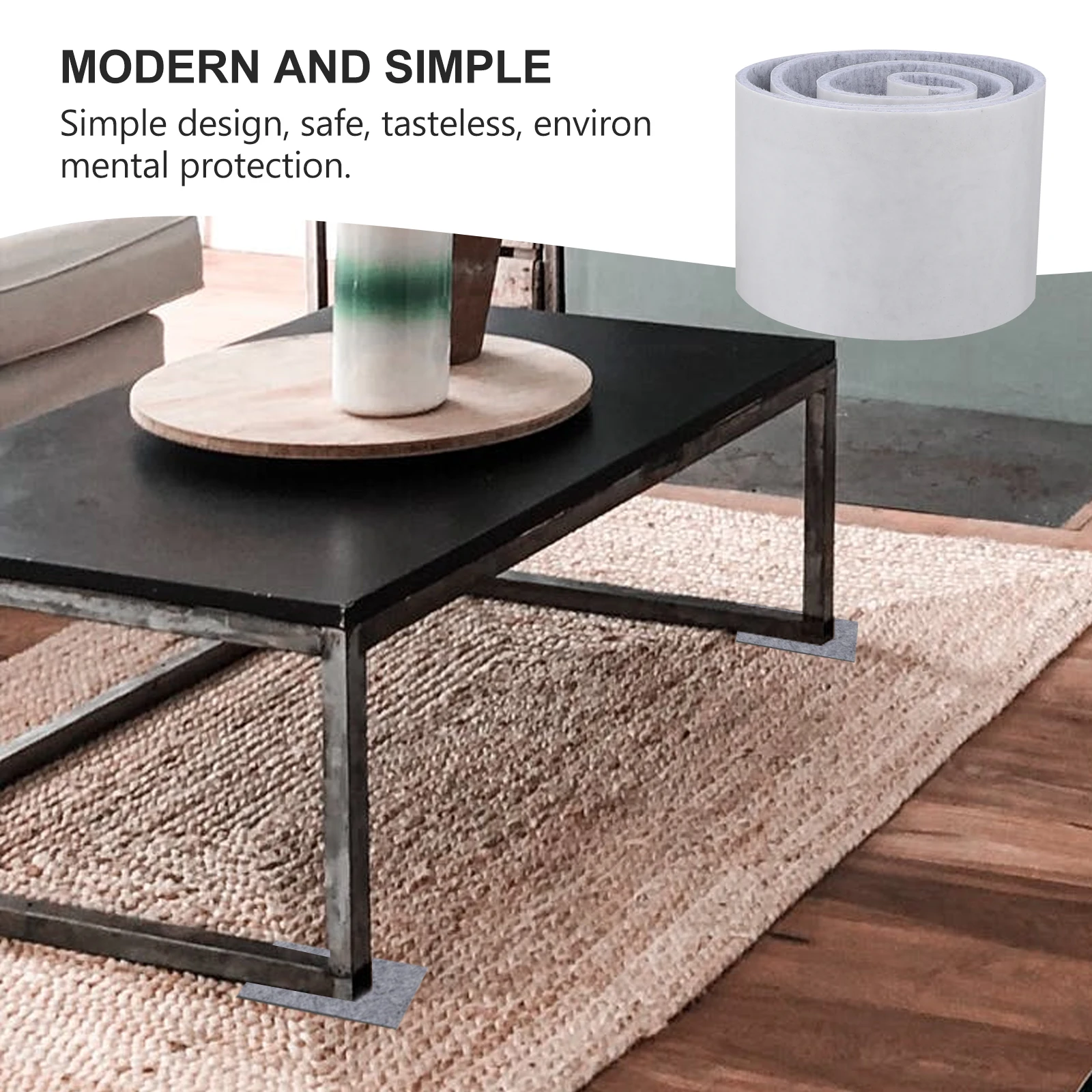 2Pcs Table Chair Foot Pads Non Slip Felt Furniture Mats Floor Protective Covers Cushion for Table Stool Sofa Furniture Pad
2Pcs Table Chair Foot Pads Non Slip Felt Furniture Mats Floor Protective Covers Cushion for Table Stool Sofa Furniture Pad