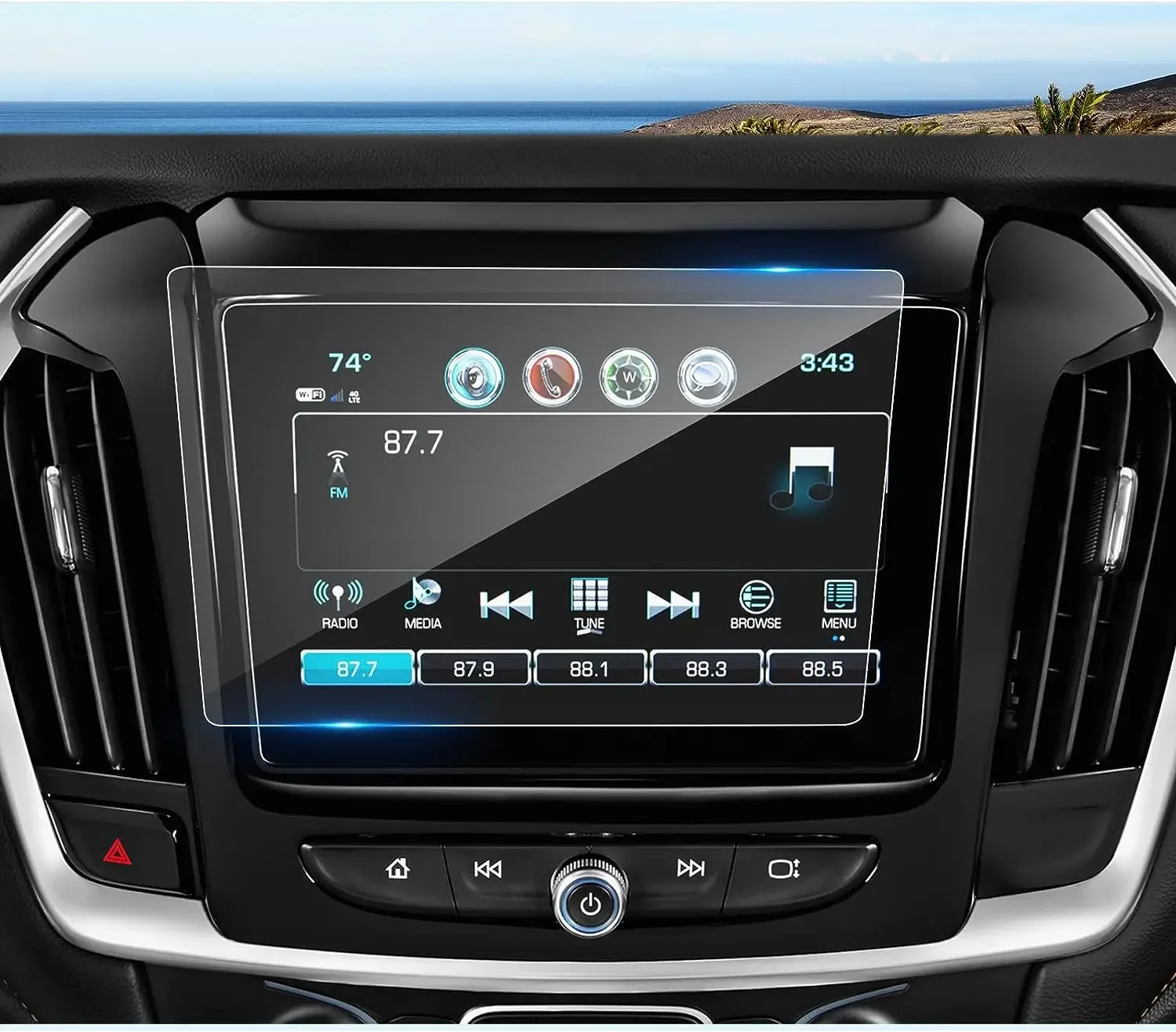 Автомобильная защитная пленка из закаленного стекла для Gps-навигатора для Chevrolet подачи 2018-2023, автомобильные аксессуары для интерьера
Автомобильная защитная пленка из закаленного стекла для Gps-навигатора для Chevrolet подачи 2018-2023, автомобильные аксессуары для интерьера
