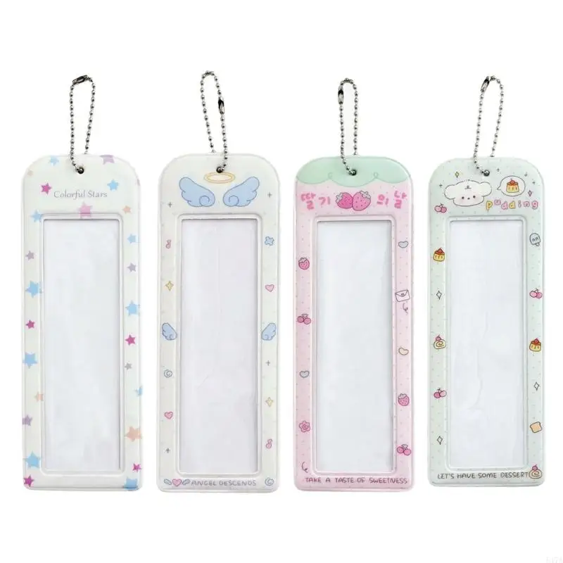 PVC Idol Photocard With Cartoon Decoration Clear Photocard Display Fashion Keychain for Office and Event Use 547A
PVC Idol Photocard With Cartoon Decoration Clear Photocard Display Fashion Keychain for Office and Event Use 547A