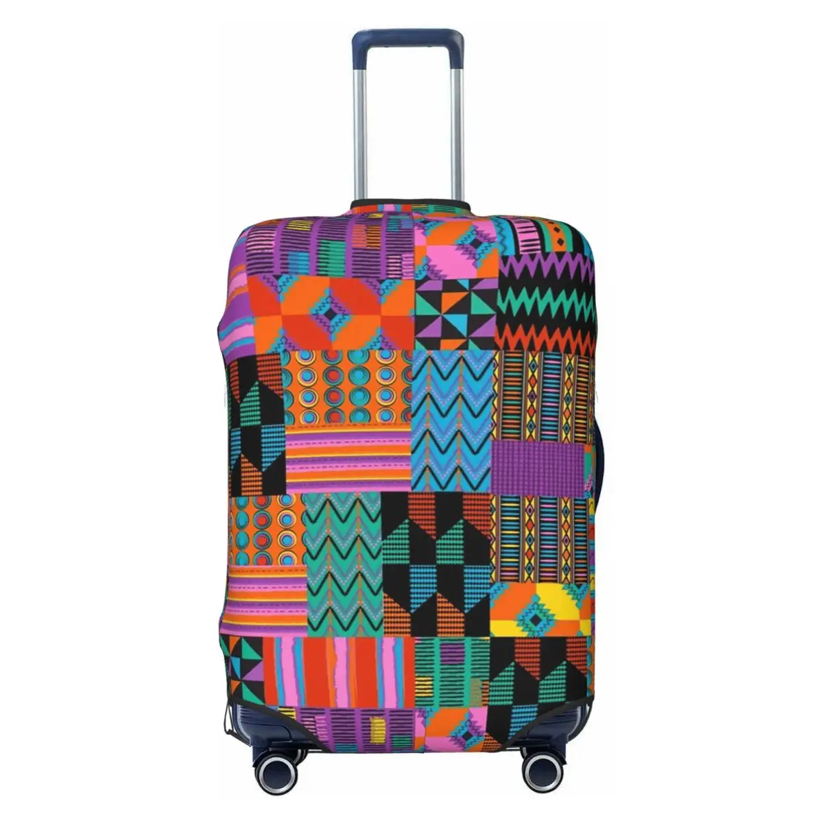 Unique Wax Print Ankara Kente Pattern Luggage Cover Elastic Africa Art Travel Suitcase Protective Covers Suit For 18-32 inch
Unique Wax Print Ankara Kente Pattern Luggage Cover Elastic Africa Art Travel Suitcase Protective Covers Suit For 18-32 inch