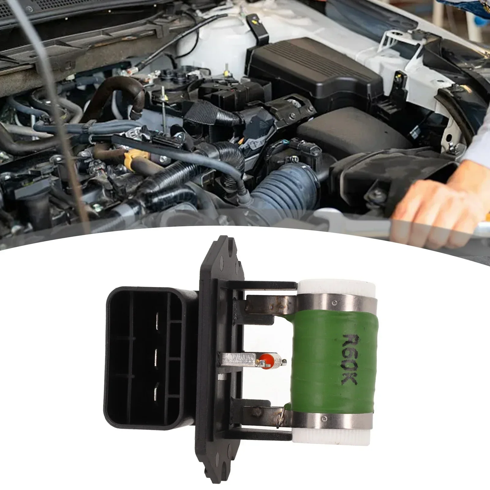 Engine Cooling Fan Resistor Long lasting Material Compatible with For Kia Cadenza 2014 2016 For Optima 2013 2016
Engine Cooling Fan Resistor Long lasting Material Compatible with For Kia Cadenza 2014 2016 For Optima 2013 2016