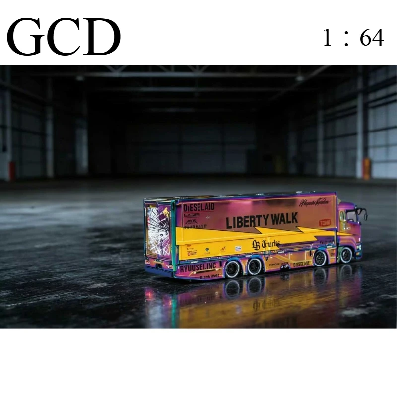 GCD 1:64 Mitsubishi LB Color Electroplated Container Truck HEC Exhibition Alloy Simulation Car Model Children's Gift
GCD 1:64 Mitsubishi LB Color Electroplated Container Truck HEC Exhibition Alloy Simulation Car Model Children's Gift