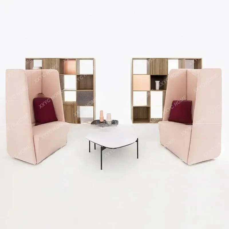 L Modern Simple Beauty Salon Library Tea Room Leisure Single Sofa High Back Reception Negotiation Card Seat Sofa
L Modern Simple Beauty Salon Library Tea Room Leisure Single Sofa High Back Reception Negotiation Card Seat Sofa