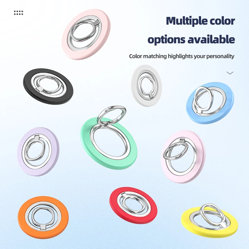 360° Magnetic Phone Ring Holder for MagSafe Kickstand Magnet Grip for iPhone 15 14 13 12 Pro Max Finger Ring Holder Stand
360° Magnetic Phone Ring Holder for MagSafe Kickstand Magnet Grip for iPhone 15 14 13 12 Pro Max Finger Ring Holder Stand