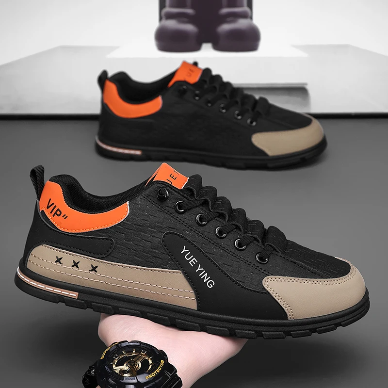 Men's Slip-On Casual Shoes Soft Bottom Anti-Slip Workwear Summer Trend Versatile Comfortable Sports Shoes round Toe Thick Heel
Men's Slip-On Casual Shoes Soft Bottom Anti-Slip Workwear Summer Trend Versatile Comfortable Sports Shoes round Toe Thick Heel