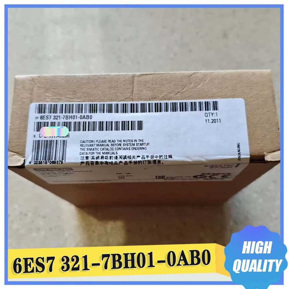 SIMATIC S7-300 Digital input SM 321 Isolated For SIEMENS 6ES7 321-7BH01-0AB0
SIMATIC S7-300 Digital input SM 321 Isolated For SIEMENS 6ES7 321-7BH01-0AB0