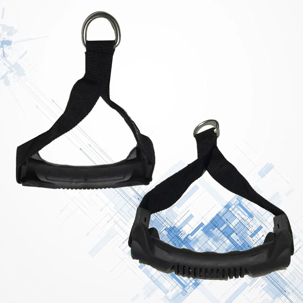 2 Pcs Elastic Rope Handle Triceps Biceps Bodybuilding Pulley Gym Accessory Pulleys for Training Equipment Cable Fitness Curling
2 Pcs Elastic Rope Handle Triceps Biceps Bodybuilding Pulley Gym Accessory Pulleys for Training Equipment Cable Fitness Curling
