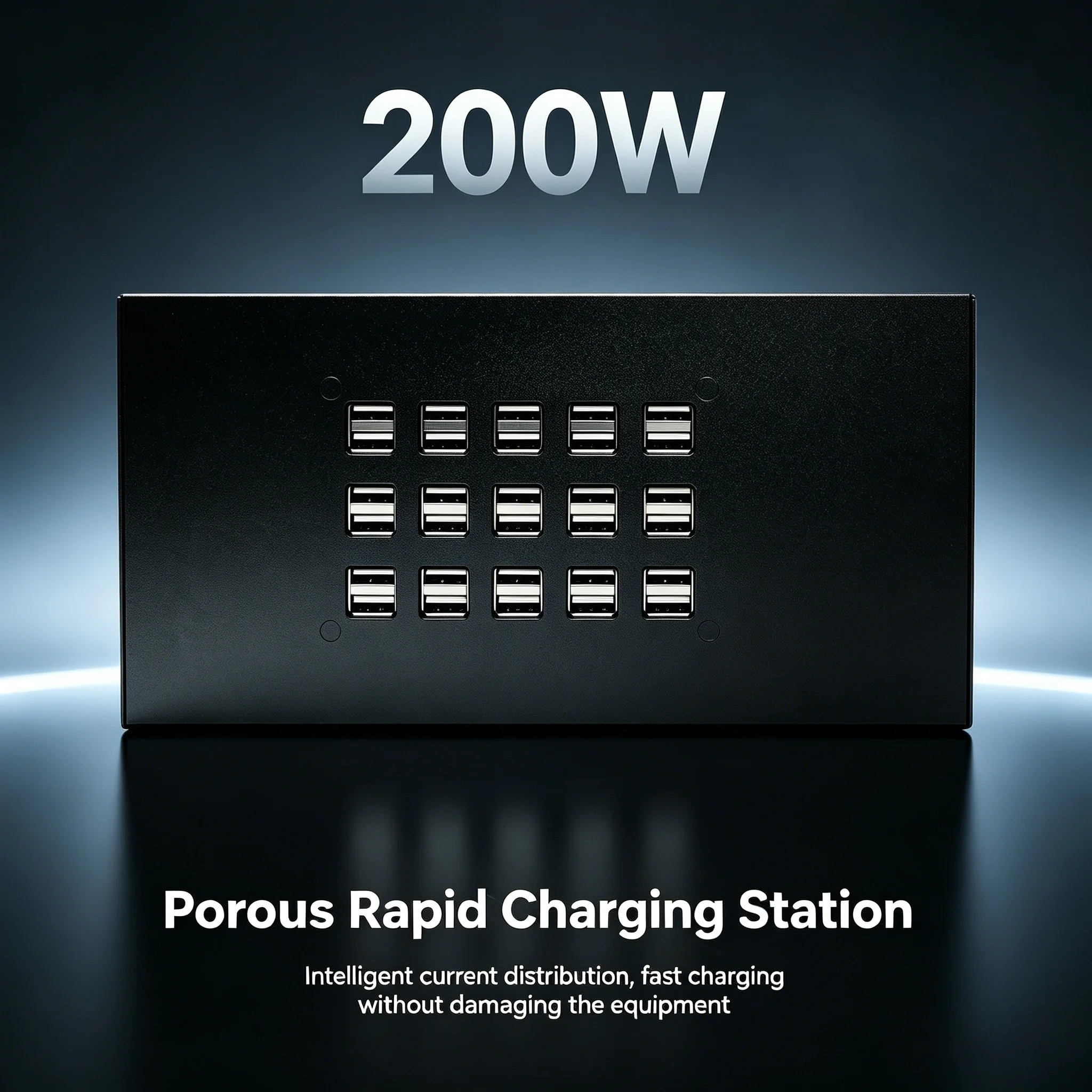Universal Multi USB Charger Station 30 Ports Fast Charging Carregador for iPad iPhone Samsung Tablet 200W cargador carga rápida
Universal Multi USB Charger Station 30 Ports Fast Charging Carregador for iPad iPhone Samsung Tablet 200W cargador carga rápida