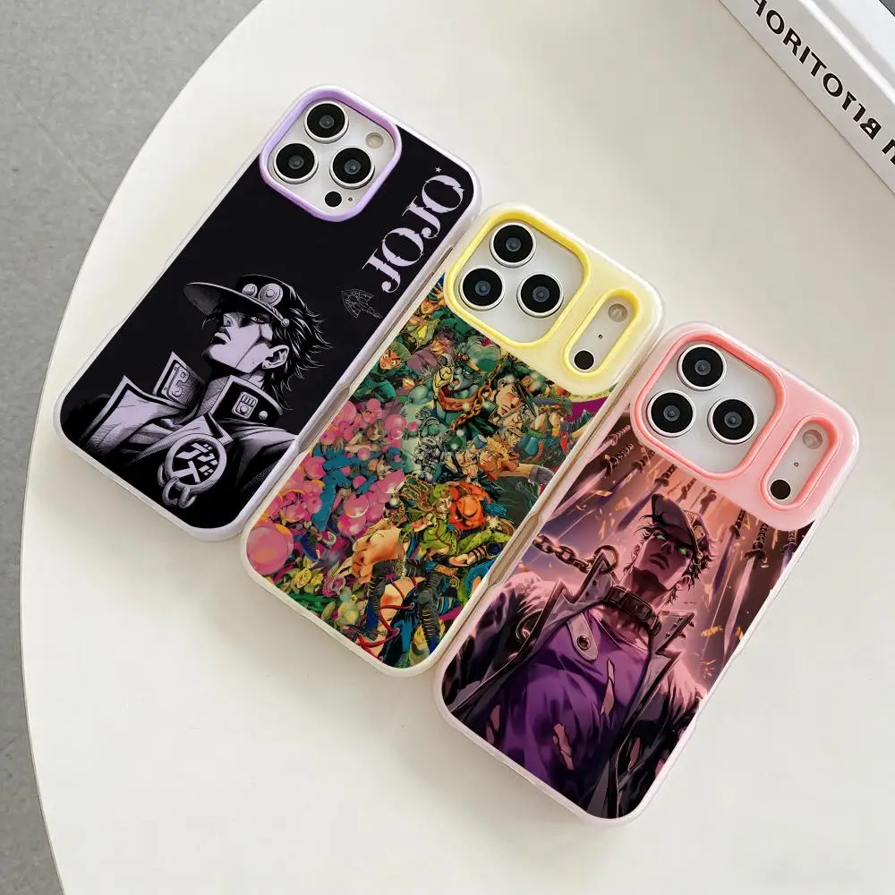 Anime J-JoJo's Bizarre Adventure Phone Case Colorful 2‑in‑1 Jelly Matte Clear Full Protection Case For iPhone 11‑17 Series
Anime J-JoJo's Bizarre Adventure Phone Case Colorful 2‑in‑1 Jelly Matte Clear Full Protection Case For iPhone 11‑17 Series