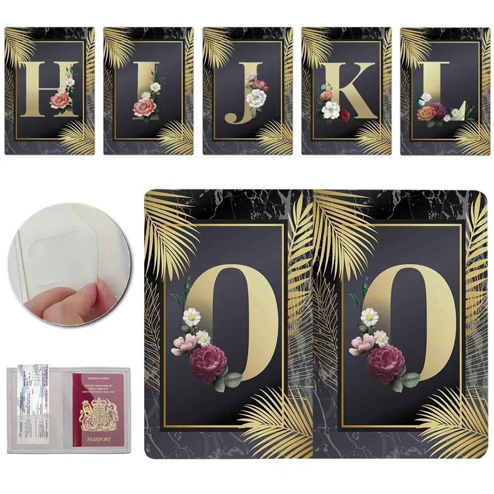 Passport Holder Travel Wallet Leather Passport Cover Golden Letter Pattern Cards Wallet Document Organizer Case Wedding Gift
Passport Holder Travel Wallet Leather Passport Cover Golden Letter Pattern Cards Wallet Document Organizer Case Wedding Gift