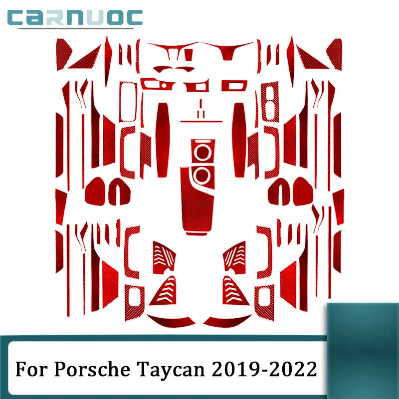 Carbon Fiber Red Various Parts Styling Stickers For Porsche Taycan 2019 2020 2021 2022 Car Interior Decorative Accessories
Carbon Fiber Red Various Parts Styling Stickers For Porsche Taycan 2019 2020 2021 2022 Car Interior Decorative Accessories
