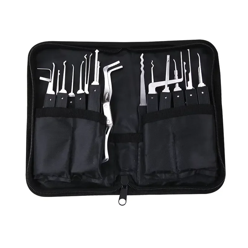 KLOM Premium 20-pcs Residential Car Lock Cylinder Special Tool Kit Professional Locksmith Supplies Tools
KLOM Premium 20-pcs Residential Car Lock Cylinder Special Tool Kit Professional Locksmith Supplies Tools