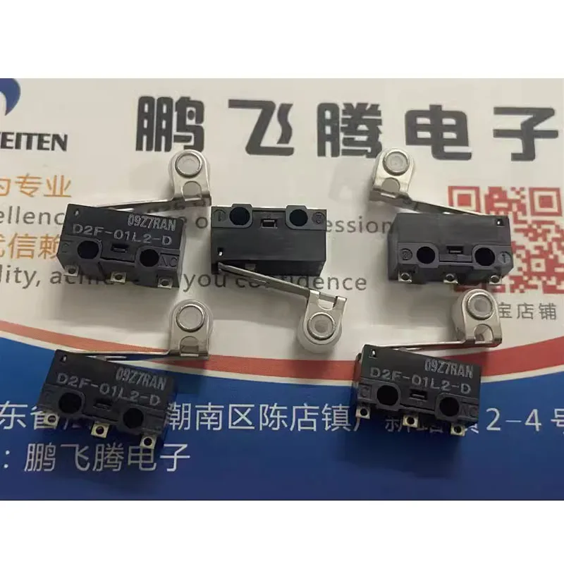 1PCS/LOTS Japan D2F-01L2-D Miniature Micro Switch 3-pin with Roller Stroke Limit Reset 0.1A
1PCS/LOTS Japan D2F-01L2-D Miniature Micro Switch 3-pin with Roller Stroke Limit Reset 0.1A