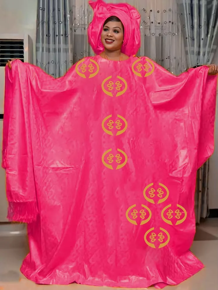 Hot Selling Plus Size African Bazin Robe With Headscarf Ankara Dashiki Boubou Senegal Kaftan Elegant Women Wedding Eid Party Eve
Hot Selling Plus Size African Bazin Robe With Headscarf Ankara Dashiki Boubou Senegal Kaftan Elegant Women Wedding Eid Party Eve
