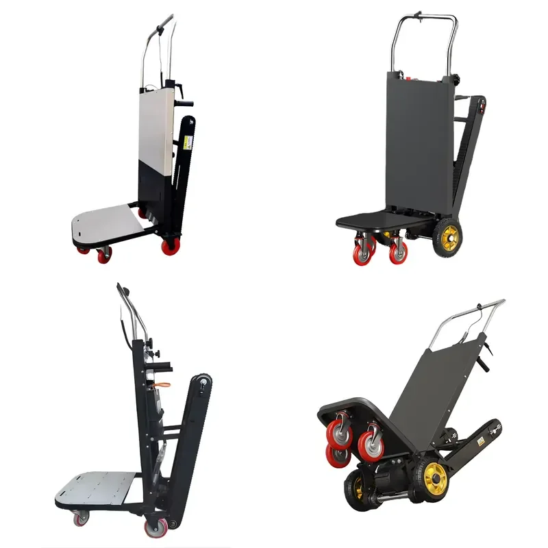 Foldable Industrial Shopping Trolley Machine for 400kg 500kg Electric Automatic Stair Climber OEM
Foldable Industrial Shopping Trolley Machine for 400kg 500kg Electric Automatic Stair Climber OEM