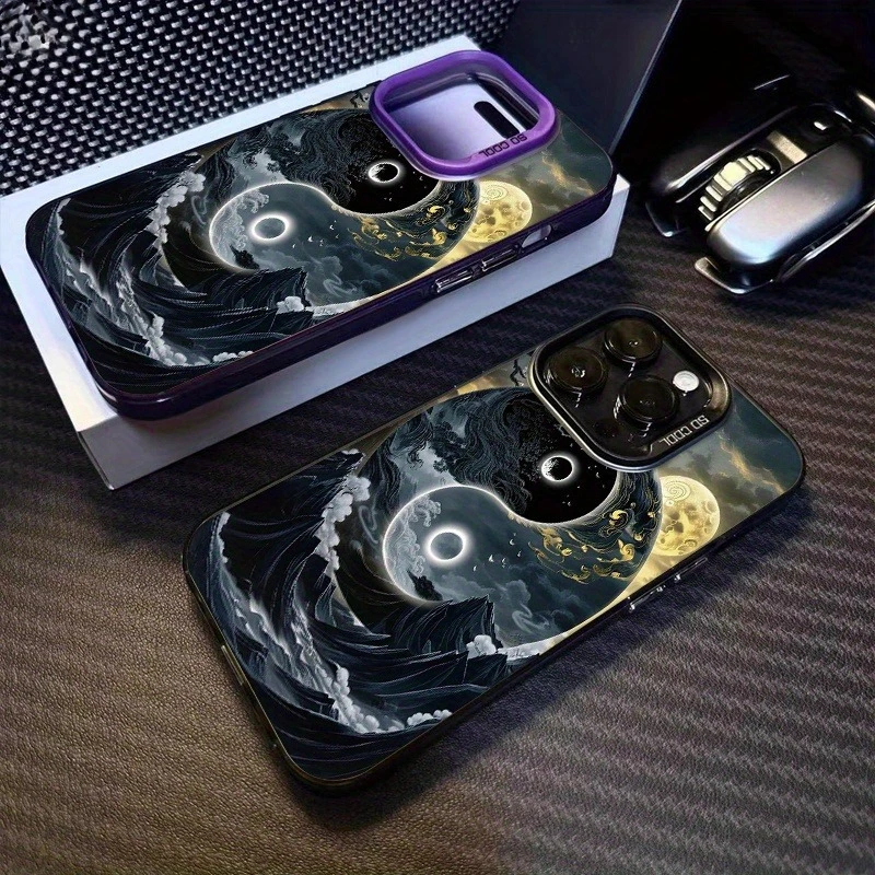 Yin-Yang Tai Chi Art Painting Mobile Phone Case Suitable for iPhone 16 15 14 13 12 11 Pro/ Max/Plus Shockproof Back Cover
Yin-Yang Tai Chi Art Painting Mobile Phone Case Suitable for iPhone 16 15 14 13 12 11 Pro/ Max/Plus Shockproof Back Cover