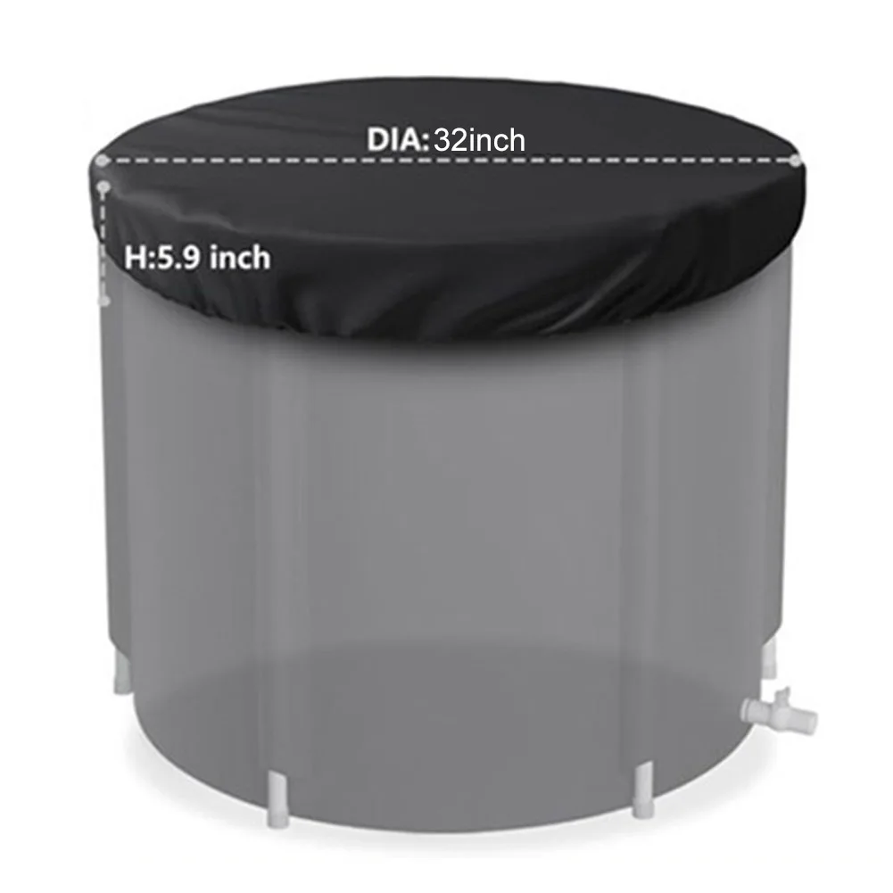 Dustproof Ice Cover Cold Plunge Tub Cover For Winter Activities 32x32x5.9 Inches 420D Oxford Cloth For Large Portable Bathtubs
Dustproof Ice Cover Cold Plunge Tub Cover For Winter Activities 32x32x5.9 Inches 420D Oxford Cloth For Large Portable Bathtubs
