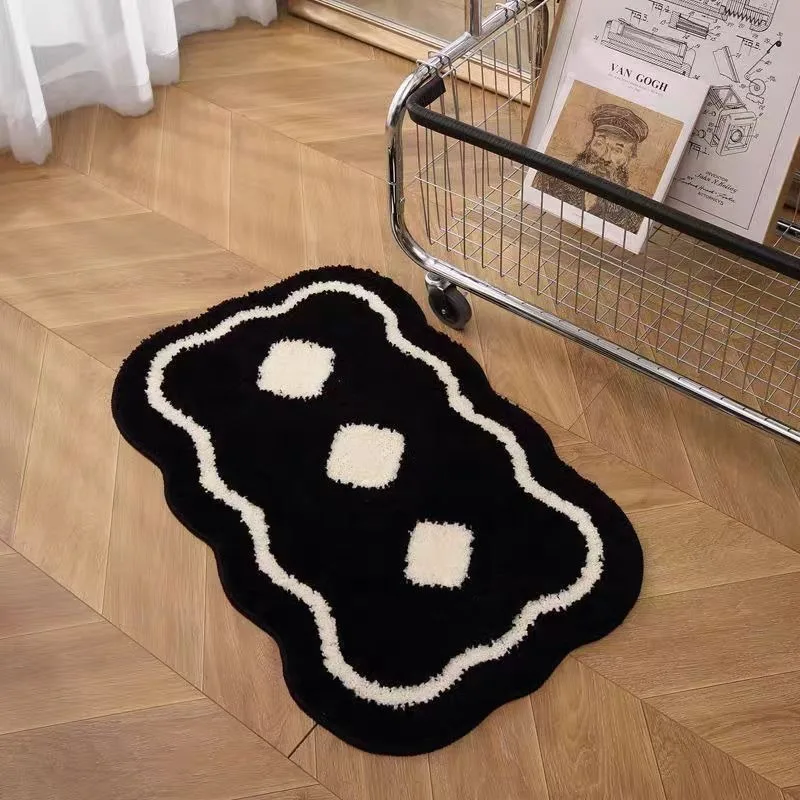 Imitation cashmere bathroom anti slip quick drying absorbent carpet, bathroom door mat, bedroom dirt resistant foot mat
Imitation cashmere bathroom anti slip quick drying absorbent carpet, bathroom door mat, bedroom dirt resistant foot mat