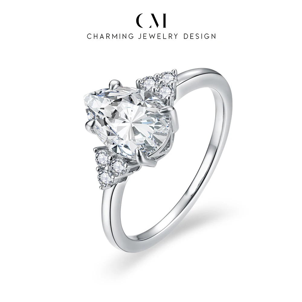 CHARMING 2024 D VVS1 Color 2.0ct Moissanite Rings for Women Solid K Gold With Certificed Engagement Promise anniversary Wedding
CHARMING 2024 D VVS1 Color 2.0ct Moissanite Rings for Women Solid K Gold With Certificed Engagement Promise anniversary Wedding