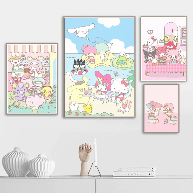 Cartoon Cute Dog Canvas Print Poster Waterproof HD poster Sanrio Cinnamoroll Bedroom Home Living Room Bar Wall Decor
Cartoon Cute Dog Canvas Print Poster Waterproof HD poster Sanrio Cinnamoroll Bedroom Home Living Room Bar Wall Decor