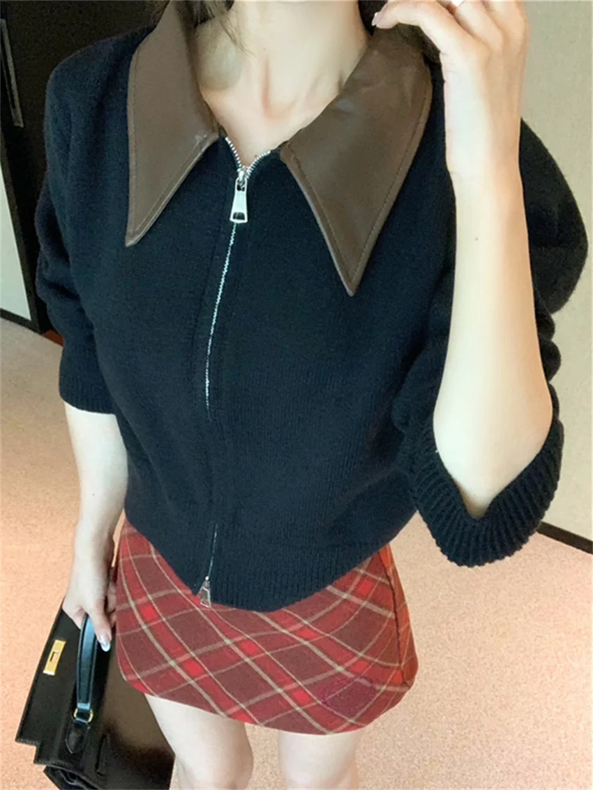 PLAMTEE Daily Elegant Sweaters OL Women Chic Vintage Slim 2023 New Casual Gentle Mujer Knitted Gentle Winter Office Lady Coats
PLAMTEE Daily Elegant Sweaters OL Women Chic Vintage Slim 2023 New Casual Gentle Mujer Knitted Gentle Winter Office Lady Coats