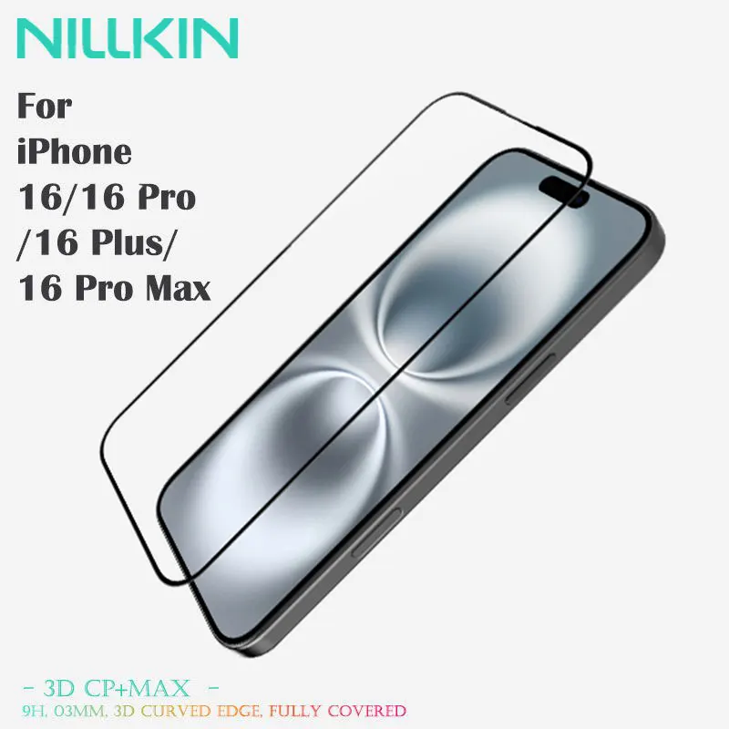 NILLKIN Anti-Explosion Glass for iPhone 16/16 Plus/16 Pro/16 Pro Max, 9H Full Coverage Edge Protection, Ultra Thin & Bubble-Free
NILLKIN Anti-Explosion Glass for iPhone 16/16 Plus/16 Pro/16 Pro Max, 9H Full Coverage Edge Protection, Ultra Thin & Bubble-Free