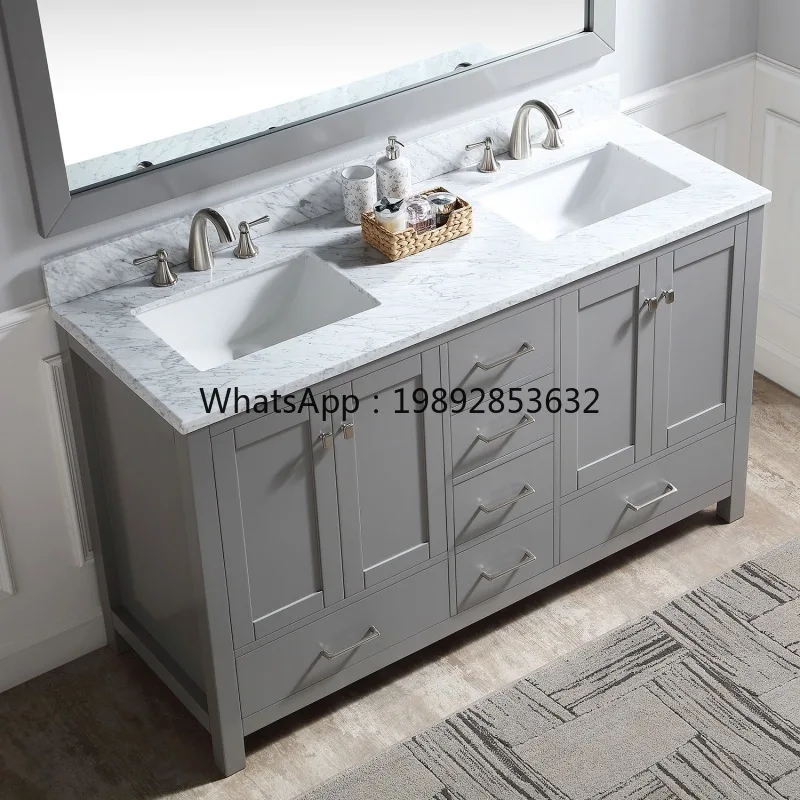LYY Double Basin Bathroom Cabinet Solid Wood Rock Slab Floor Standing Washroom Sink Basin Rock Slab Double Basin Set
LYY Double Basin Bathroom Cabinet Solid Wood Rock Slab Floor Standing Washroom Sink Basin Rock Slab Double Basin Set