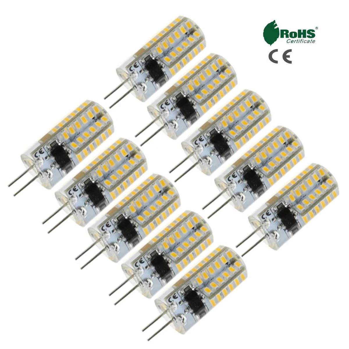10Pcs G4 LED Bulb 5W/9W AC/DC12V Energy Saving Silicone Lamps 360Beam Angle Replace Halogen Light Spotlight Chandelier
10Pcs G4 LED Bulb 5W/9W AC/DC12V Energy Saving Silicone Lamps 360Beam Angle Replace Halogen Light Spotlight Chandelier