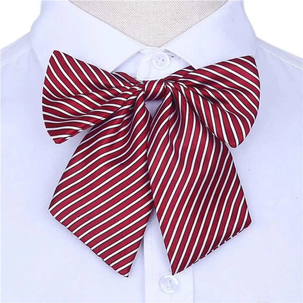Stripe Airline Stewardess Necktie Dots Korean Style School Students Neckties Shirt Accessory Nurse Neck Wear JK Uniform Bow Ties
Stripe Airline Stewardess Necktie Dots Korean Style School Students Neckties Shirt Accessory Nurse Neck Wear JK Uniform Bow Ties