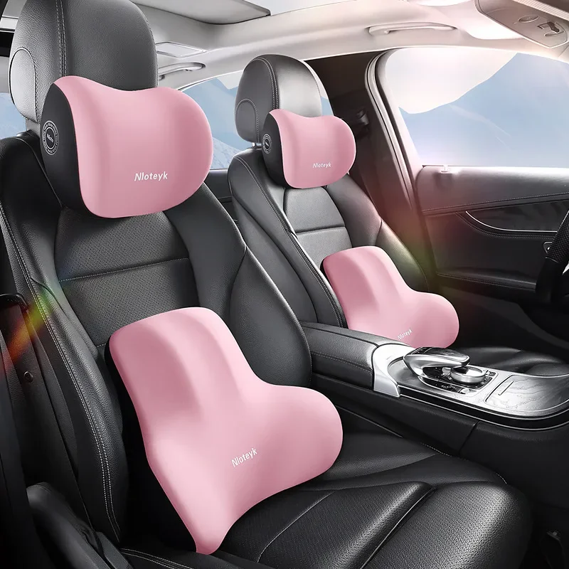 Car Memory Foam Neck Pillow & Lumbar Back Cushion Ergonomic Headrest Backrest Support Pad for Car Seat Home Office
Car Memory Foam Neck Pillow & Lumbar Back Cushion Ergonomic Headrest Backrest Support Pad for Car Seat Home Office