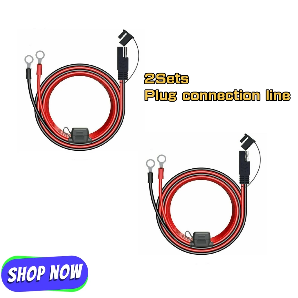 1/2 комплекта быстроразъемного кабеля SAE с разъемом предохранителя, O-разъем, удлинитель зарядного устройства, провод адаптера, клемма 16AWG
1/2 комплекта быстроразъемного кабеля SAE с разъемом предохранителя, O-разъем, удлинитель зарядного устройства, провод адаптера, клемма 16AWG