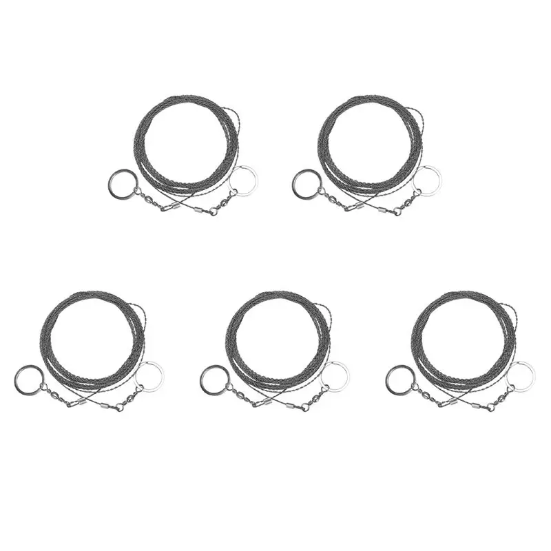 AT02-5X Outdoor Hand-Drawn Rope Saw 304 Stainless Steel Wire Saw Camping Life-Saving Woodworking Super Fine Hand Saw Wire 5M
AT02-5X Outdoor Hand-Drawn Rope Saw 304 Stainless Steel Wire Saw Camping Life-Saving Woodworking Super Fine Hand Saw Wire 5M