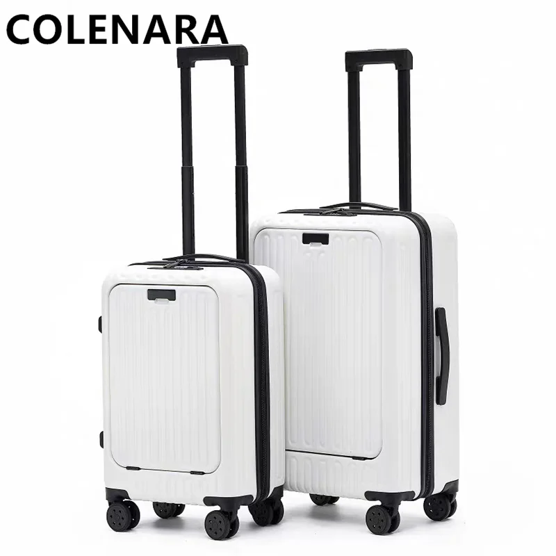 COLENARA 20"24"26 Inch Multifunctional Cabin Luggage Charging Front Opening Boarding Case USB Suitcase Laptop Trolley Case
COLENARA 20"24"26 Inch Multifunctional Cabin Luggage Charging Front Opening Boarding Case USB Suitcase Laptop Trolley Case