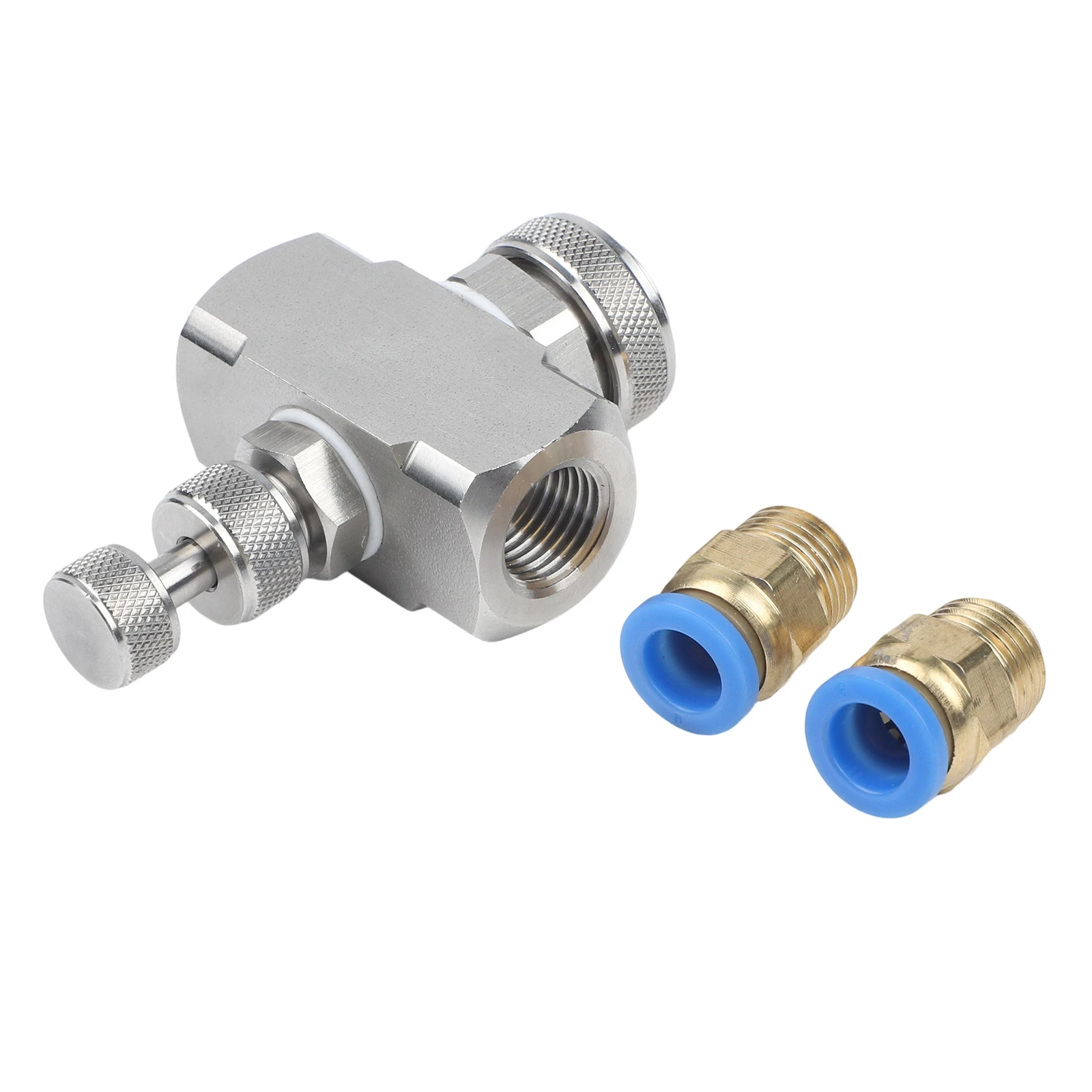 Air Atomizing Nozzle with Cone Shape Design for Low Pressure Siphoning 30 Degree Spray Angle and Adjustable Needle Features
Air Atomizing Nozzle with Cone Shape Design for Low Pressure Siphoning 30 Degree Spray Angle and Adjustable Needle Features