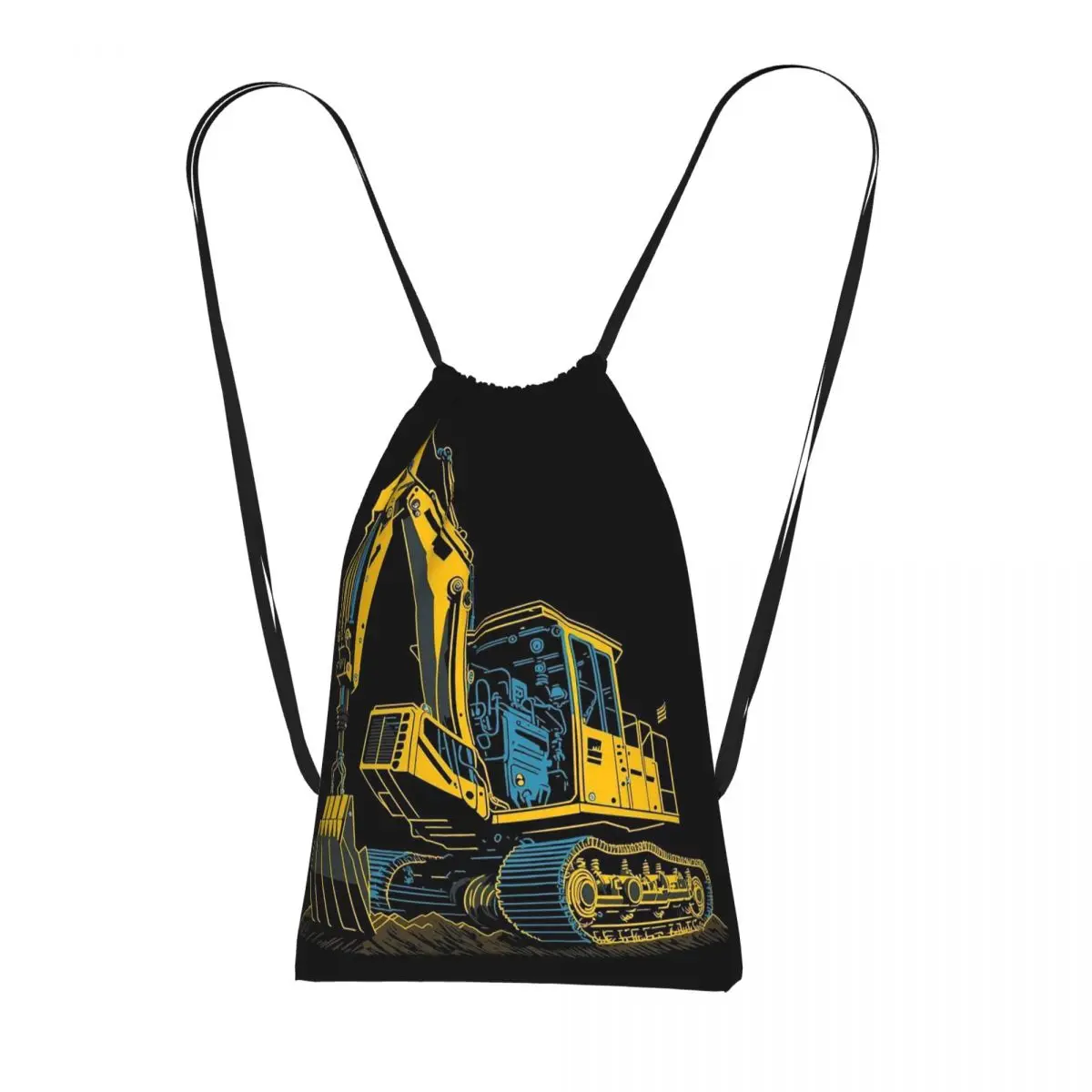 Cartoon Excavator Digger Car Backpacks Multi-function Drawstring Bags Storage Bag Book Bags for Man Woman School
Cartoon Excavator Digger Car Backpacks Multi-function Drawstring Bags Storage Bag Book Bags for Man Woman School