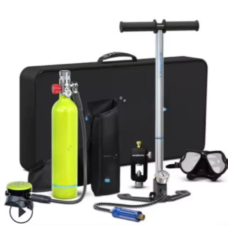 Portable Mini Scuba Diving Tank Set With Full Face Mask Certified Oxygen Gear Snorkel Backup Lung Aluminum Emergency Cylinder
Portable Mini Scuba Diving Tank Set With Full Face Mask Certified Oxygen Gear Snorkel Backup Lung Aluminum Emergency Cylinder