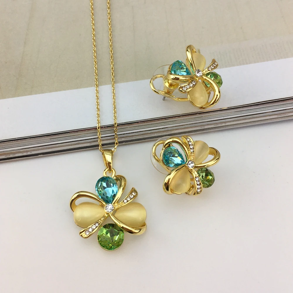 Newest Beautiful Stone Pendant with Earrings Dubai Fine Jewelry for Women FHK19191
Newest Beautiful Stone Pendant with Earrings Dubai Fine Jewelry for Women FHK19191