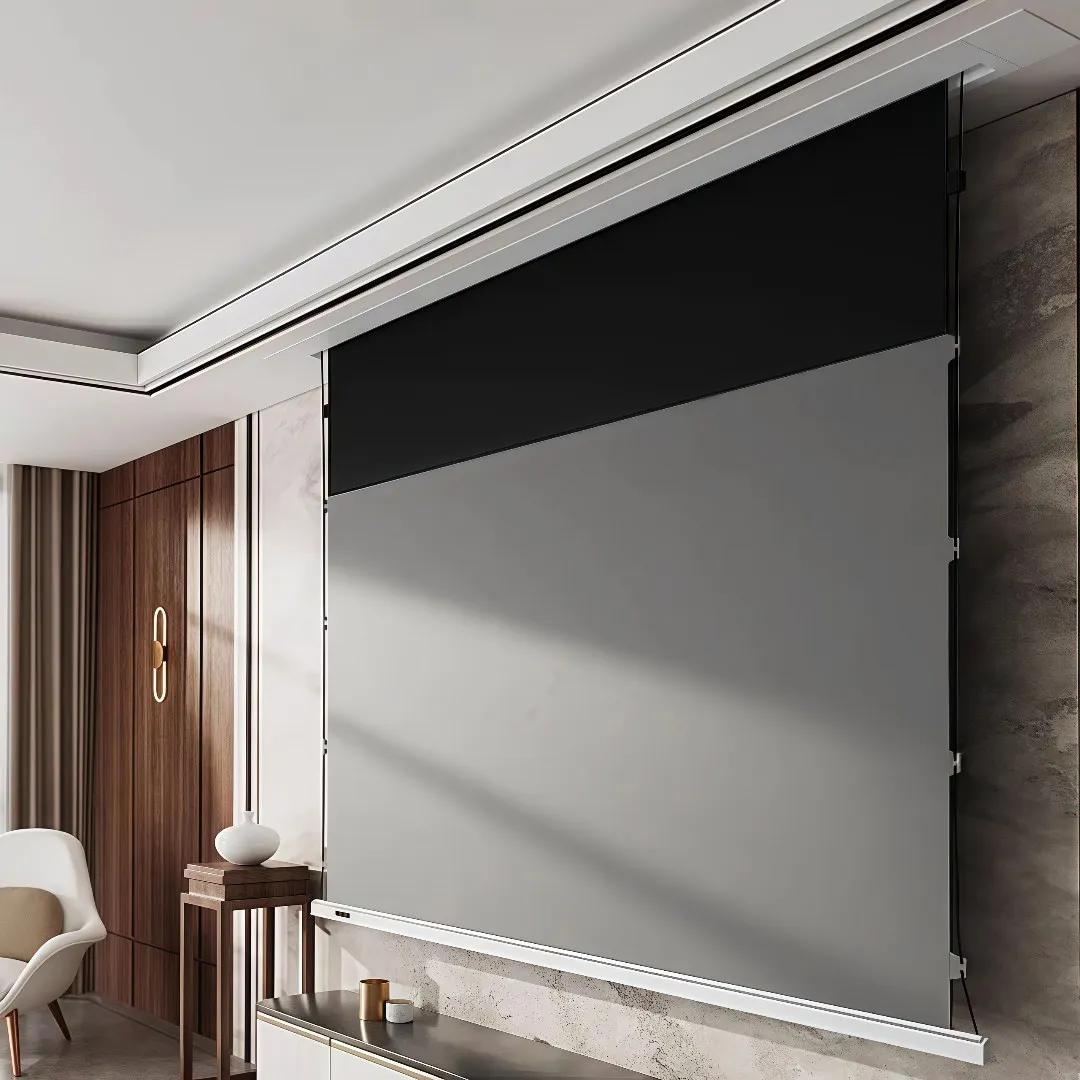 MIVISION Concealed In-Ceiling Drop Down Movie Screen 8K Fresnel Long Throw Ambient Light Rejecting Motorized Tension HomeTheater
MIVISION Concealed In-Ceiling Drop Down Movie Screen 8K Fresnel Long Throw Ambient Light Rejecting Motorized Tension HomeTheater