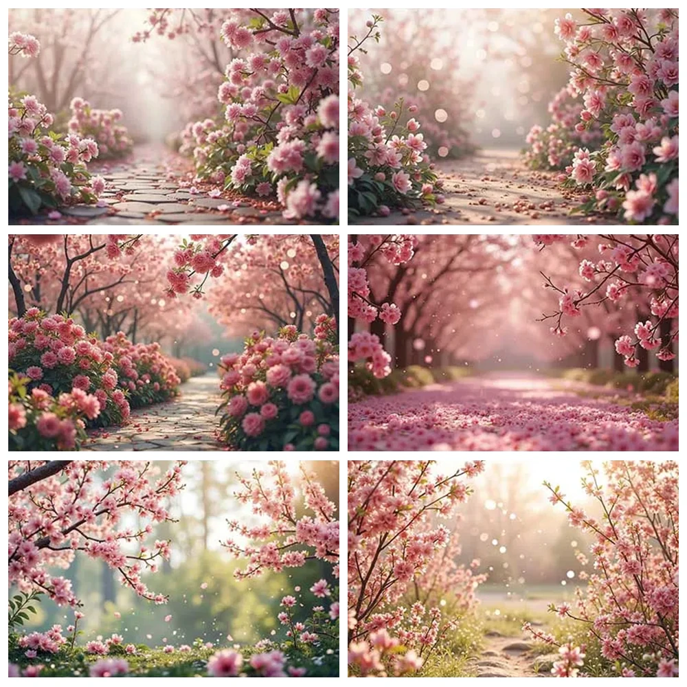 Spring Natural Scenery Photography Backdrop Blooming Flower Garden Forest Landscape Baby Birthday Wedding Photo Background Decor
Spring Natural Scenery Photography Backdrop Blooming Flower Garden Forest Landscape Baby Birthday Wedding Photo Background Decor