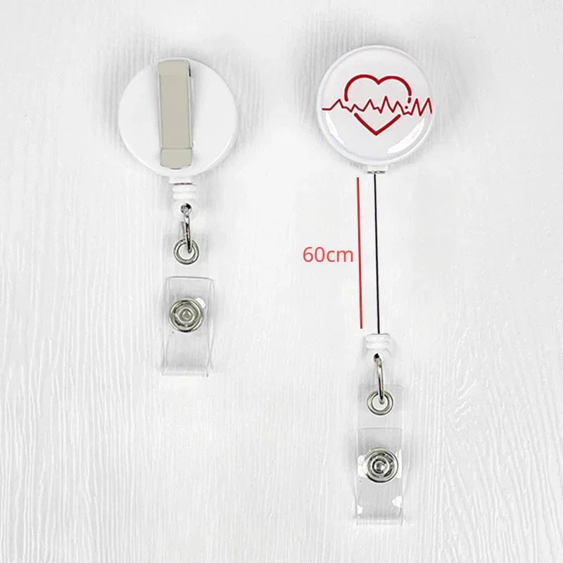 Nurses Doctors Retractable Badge Reels Kawaii Cartoon Pattern Uniform Pocket Clips Work Card Holder Hospital Supplies
Nurses Doctors Retractable Badge Reels Kawaii Cartoon Pattern Uniform Pocket Clips Work Card Holder Hospital Supplies