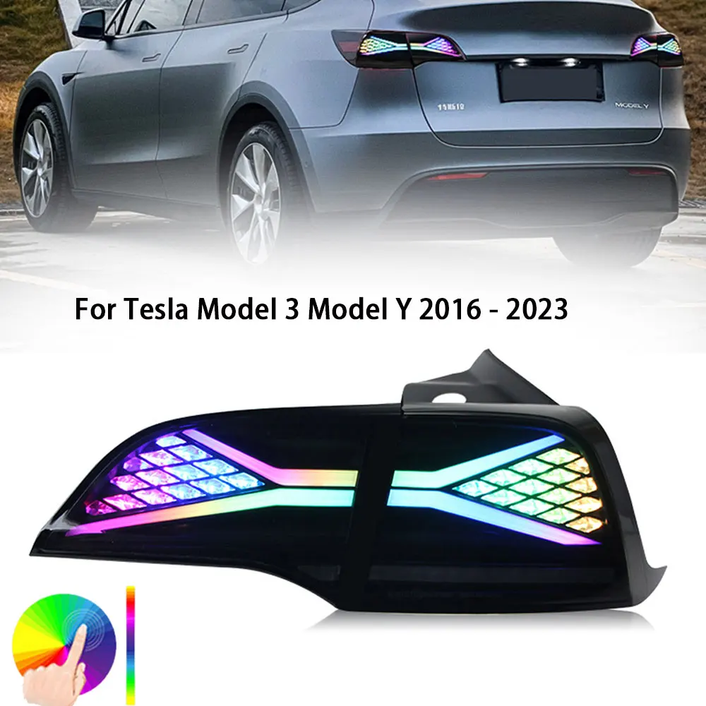 Автомобильные фары для Tesla Model 3 2016-2023, модели Y светодиодный, автомобильные задние фары в сборе, обновление сигнальной лампы RGB, Аксессуары для инструментов
Автомобильные фары для Tesla Model 3 2016-2023, модели Y светодиодный, автомобильные задние фары в сборе, обновление сигнальной лампы RGB, Аксессуары для инструментов