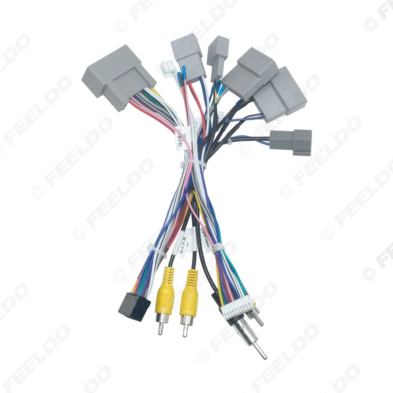 Автомобильный 16-контактный жгут проводов аудио для Honda Odyssey (2015) послепродажный адаптер для стереоустановки
Автомобильный 16-контактный жгут проводов аудио для Honda Odyssey (2015) послепродажный адаптер для стереоустановки