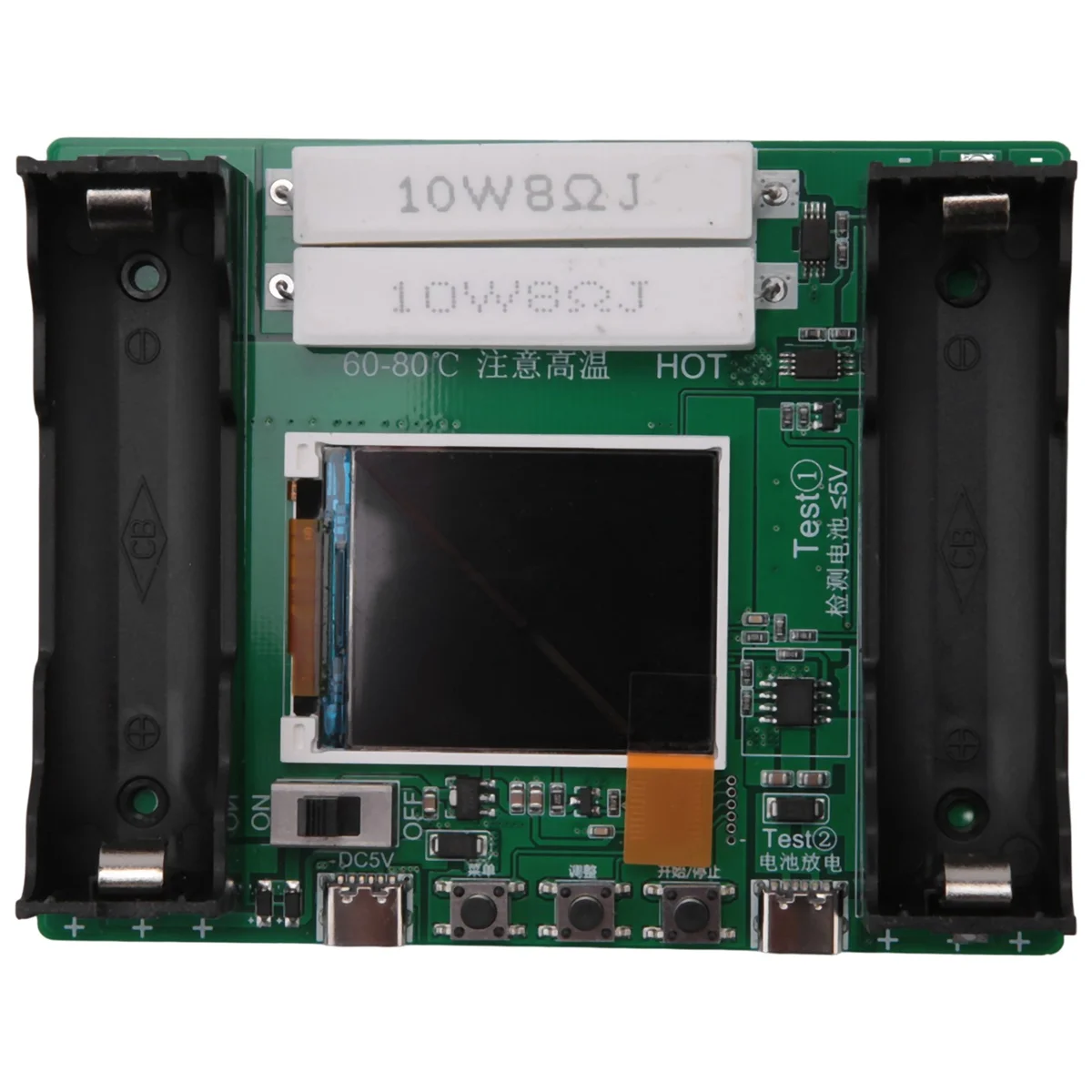 18650 Lithium Battery Capacity Module Measurement Internal Resistance Tester LCD Digital Display Capacity Tester ModuleAB32
18650 Lithium Battery Capacity Module Measurement Internal Resistance Tester LCD Digital Display Capacity Tester ModuleAB32