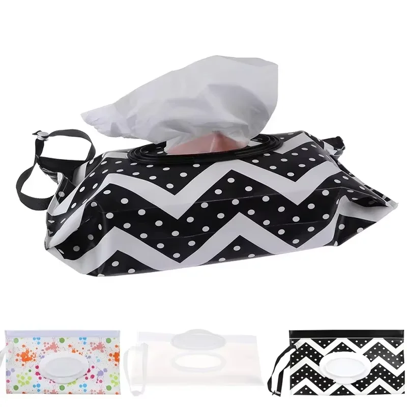 Baby Wet Wipe Pouch EVA Flip Cover Tissue Box Cute Snap-Strap Refillable Wet Wipes Bag Outdoor Useful Baby Stroller Accessory 
Baby Wet Wipe Pouch EVA Flip Cover Tissue Box Cute Snap-Strap Refillable Wet Wipes Bag Outdoor Useful Baby Stroller Accessory