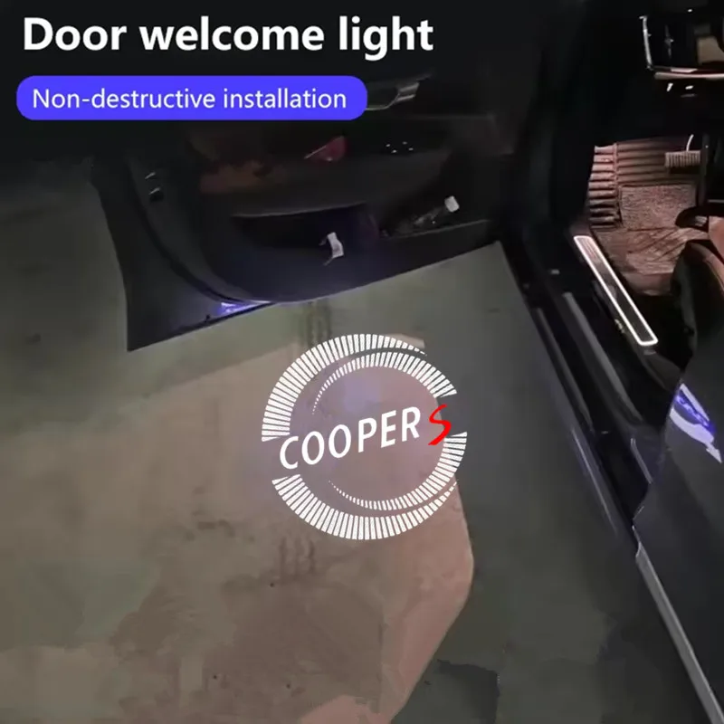 LED Car Door logo Projector Lamps Welcome Light For MINI Cooper One R50 R52 R53 R56 Countryman R60 F55 F56 Car Accessories
LED Car Door logo Projector Lamps Welcome Light For MINI Cooper One R50 R52 R53 R56 Countryman R60 F55 F56 Car Accessories