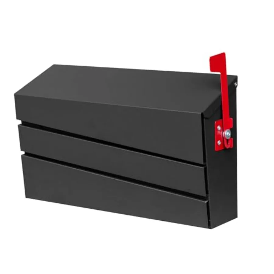 Wall-Mount Mailbox, Morden Mailbox for House, Rust Resistant Metal Post Box, Galvanized Steel Outside Mailboxes with Keys Locki
Wall-Mount Mailbox, Morden Mailbox for House, Rust Resistant Metal Post Box, Galvanized Steel Outside Mailboxes with Keys Locki