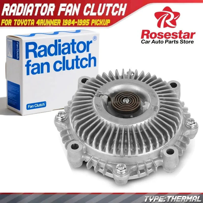 Radiator Fan Clutch for Toyota 4Runner 1984-1995 Pickup 75-95 Celica 2.2L 2.4L 1621054040 1621054020 T18F 22081 2554TA, 7136921
Radiator Fan Clutch for Toyota 4Runner 1984-1995 Pickup 75-95 Celica 2.2L 2.4L 1621054040 1621054020 T18F 22081 2554TA, 7136921