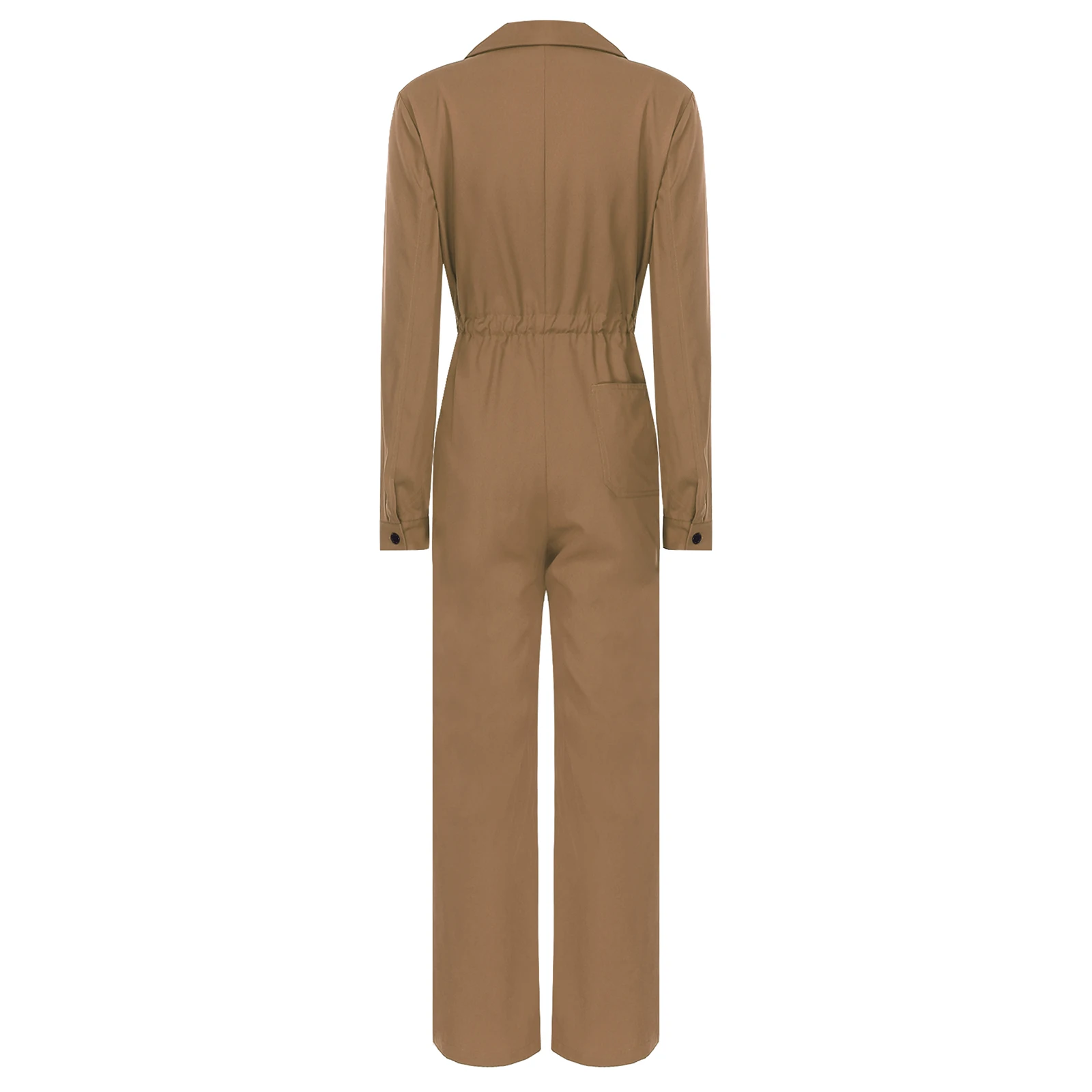 Women Turn-Down Collar Button Romper Work Solid Jumpsuit Long SleeveMechanic Overalls Lady Casual Jumpsuits Fashion Coverall
Women Turn-Down Collar Button Romper Work Solid Jumpsuit Long SleeveMechanic Overalls Lady Casual Jumpsuits Fashion Coverall